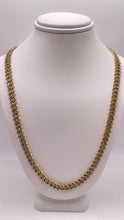 Load image into Gallery viewer, Approx 2.50 CT. Natural Diamond Miami Cuban Link Chain In 14 KT Yellow Gold