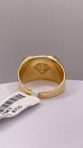 0.98 CT. Natural Diamond Men’s Ring In 10 KT Yellow Gold