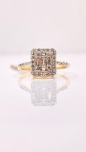 Load image into Gallery viewer, 0.53 CT. Natural Diamond Women’s Ring In 10 KT Yellow Gold