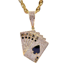 Load image into Gallery viewer, 0.62 CT. Natural Diamond Pendant In 10 KT Yellow Gold