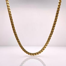 Load image into Gallery viewer, Solid Millennium Franco Link Chain In 10 KT Yellow Gold