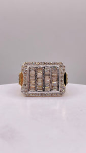 2.24 CT. Natural Diamond Men’s Ring In 10 KT Yellow Gold