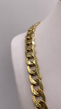 Load image into Gallery viewer, 7.2mm Curb Link Chain In 14 KT Yellow Gold