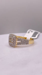 0.58 CT. Natural Diamond Women’s Ring In 10 KT Yellow Gold