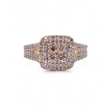 Load image into Gallery viewer, 0.58 CT. Natural Diamond Women’s Ring In 10 KT Yellow Gold