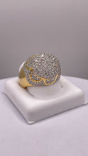 Load image into Gallery viewer, 2.01 CT. Natural Diamond Men’s Round Shape Ring In 10 KT Yellow Gold