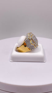 2.35 CT. Natural Diamond Men’s Ring In 14 KT Yellow Gold