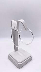 Women’s Silver Hoop Earrings