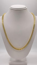 Load image into Gallery viewer, 4.1mm Franco Link Chain In 10 KT Yellow Gold