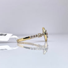 Load image into Gallery viewer, 1.04 CT. T.D.W Natural Diamond Ladies Ring In 10 KT Yellow Gold