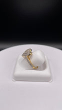 Load image into Gallery viewer, 0.55 CT. Beautiful Natural Diamond Heart Ring In 10 KT Yellow Gold