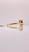 Load image into Gallery viewer, 0.36 CT. Natural Diamond Round Shape Women’s Ring In 10 KT Yellow Gold