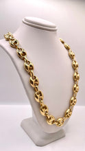 Load image into Gallery viewer, 12mm Puff Gucci Chain In 14 KT Yellow Gold