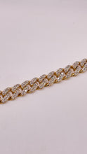 Load image into Gallery viewer, 10.0 CT. Natural Diamond Miami Cuban Bracelet In 10 KT Yellow Gold