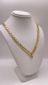 14 KT Women’s Diamond-Cut Necklace