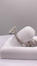 Load image into Gallery viewer, 1.96 CT. Lab Grown Princess Cut Diamond Engagement Ring In 14 KT White Gold