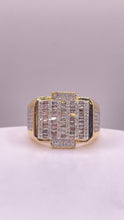 Load image into Gallery viewer, 1.04 CT. Natural Diamond Men’s Ring In 14 KT Yellow Gold