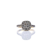 Load image into Gallery viewer, 0.73 CT. Natural Diamond Ladies Ring In 10 KT Yellow Gold