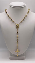 Load image into Gallery viewer, Rosary Neckless In 14 KT Yellow Gold