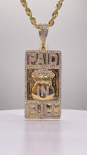 Load image into Gallery viewer, 1.10 CT. Natural Diamond Paid In Full Pendent In 10 KT Yellow Gold