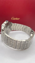 Load image into Gallery viewer, 39.8mm Men’s Cartier Santos De Large Watch With Blue Dial