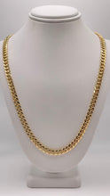 Load image into Gallery viewer, 5.4mm Miami Cuban Link Chain In 14 KT Yellow Gold