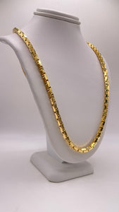 4mm Round Box Chain In 10 KT Yellow Gold