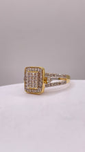 Load image into Gallery viewer, 0.78 CT. Natural Diamonds Women’s Ring In 10 KT Yellow Gold