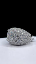 Load image into Gallery viewer, Mens Ring In Silver With CZ