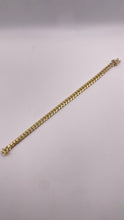 Load image into Gallery viewer, 6.95mm Solid Miami Cuban Bracelet In 10 KT Yellow Gold