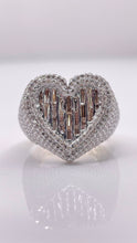 Load image into Gallery viewer, 2.73 CT. Natural Diamond Heart Ring In 10 KT Yellow Gold