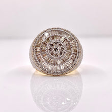 Load image into Gallery viewer, 2.48 CT. Natural Diamond Men’s Ring In 10 KT Yellow Gold