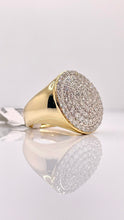 Load image into Gallery viewer, 2.55 CT. Natural Diamond Men’s Round Shape Ring In 10 KT Yellow Gold