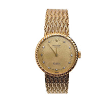 Load image into Gallery viewer, 18 KT Ladies Cellini Rolex Watch With Diamond Dial