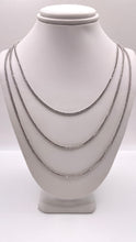 Load image into Gallery viewer, 1.5mm Palm Wheat Franco In 10 KT White Gold
