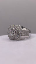 Load image into Gallery viewer, Men’s Silver Ring With CZ