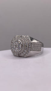 Men’s Silver Ring With CZ