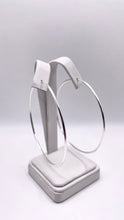 Load image into Gallery viewer, Women’s Silver Hoop Earrings