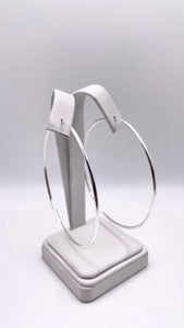 Women’s Silver Hoop Earrings