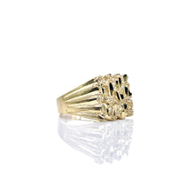 Load image into Gallery viewer, Nugget Ring In 10 KT Yellow Gold