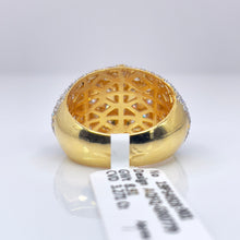 Load image into Gallery viewer, 3.27 CT. T.D.W Lab Grown Diamond Men’s Ring In 10 KT Yellow Gold
