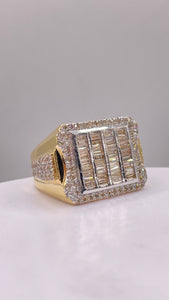 2.24 CT. Natural Diamond Men’s Ring In 10 KT Yellow Gold