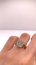 Load image into Gallery viewer, 0.48 CT. Natural Diamond Women’s Infiniti Design Ring In 10 KT Yellow Gold
