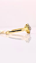 Load image into Gallery viewer, 0.50 CT. Natural Diamond Women’s Ring In 10 KT Yellow Gold