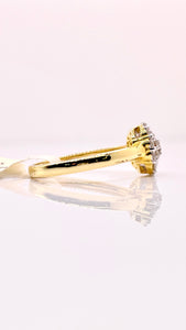 0.50 CT. Natural Diamond Women’s Ring In 10 KT Yellow Gold