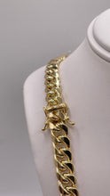 Load image into Gallery viewer, 9.4mm Miami Cuban Link Chain In 10 KT Yellow Gold