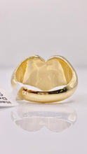 Load image into Gallery viewer, 0.54 CT. Natural Diamond Heart Ring In 10 KT Yellow Gold