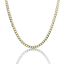 Load image into Gallery viewer, 3mm Solid Miami Cuban Link Chain In 10 KT Yellow Gold