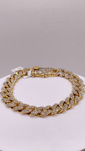 Load image into Gallery viewer, 10.0 CT. Natural Diamond Miami Cuban Bracelet In 10 KT Yellow Gold