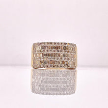 Load image into Gallery viewer, 1.65 CT. Natural Diamond Men’s Ring In 10 KT Yellow Gold